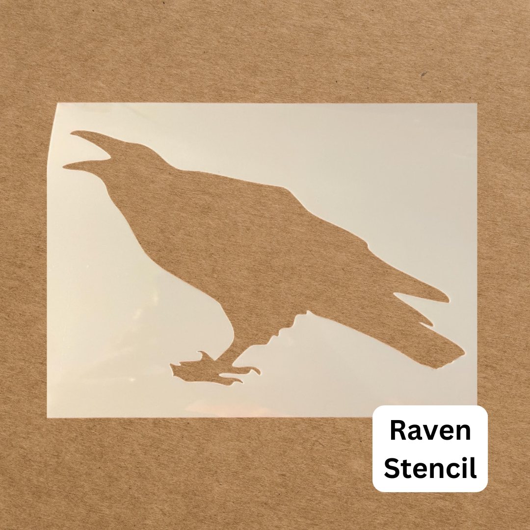Raven Stencil