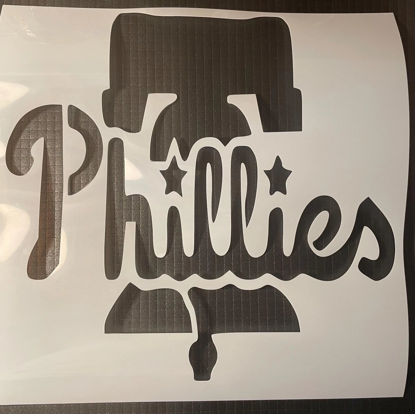 Baseball Stencil