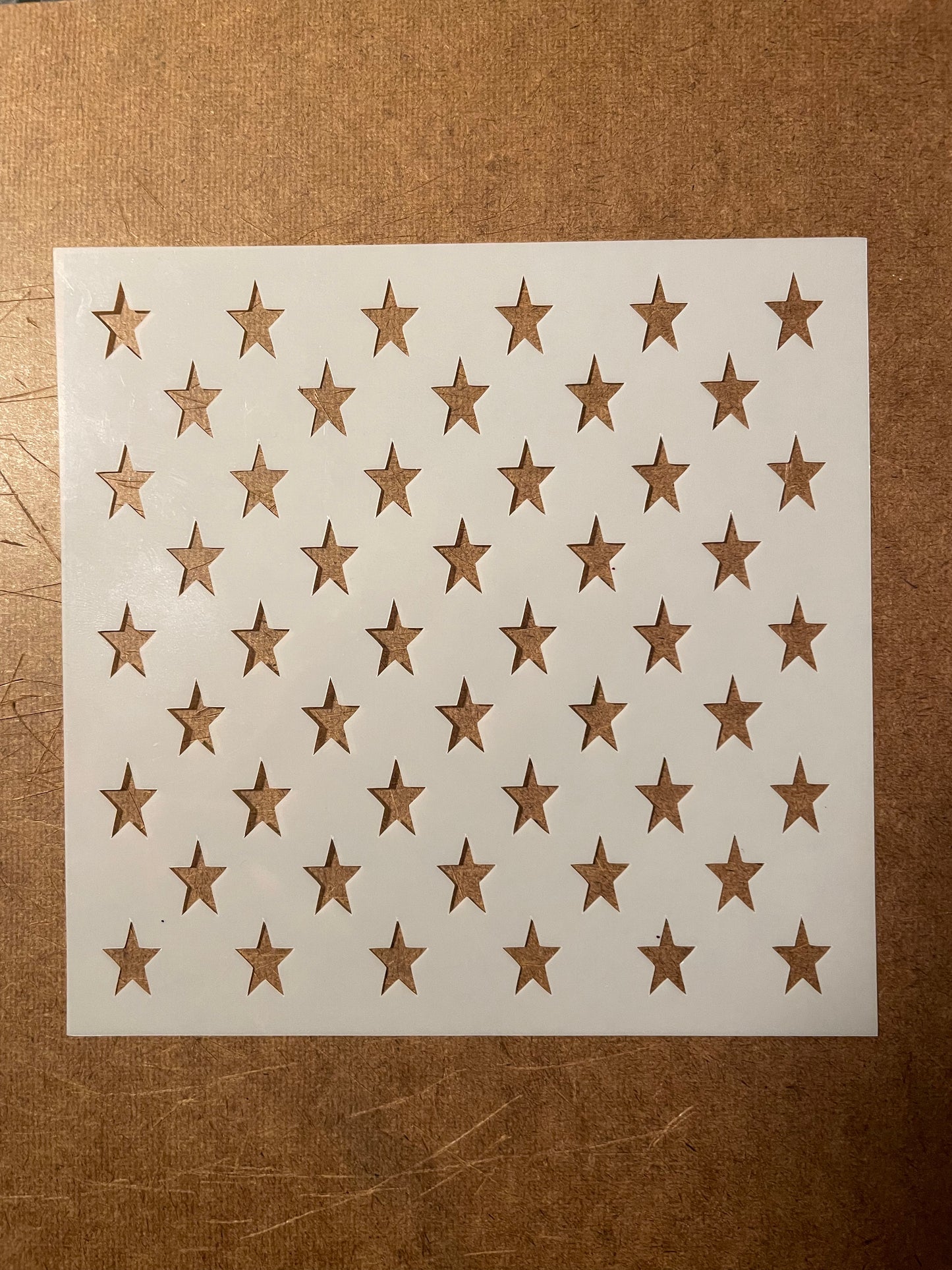 Star Pattern Stencil