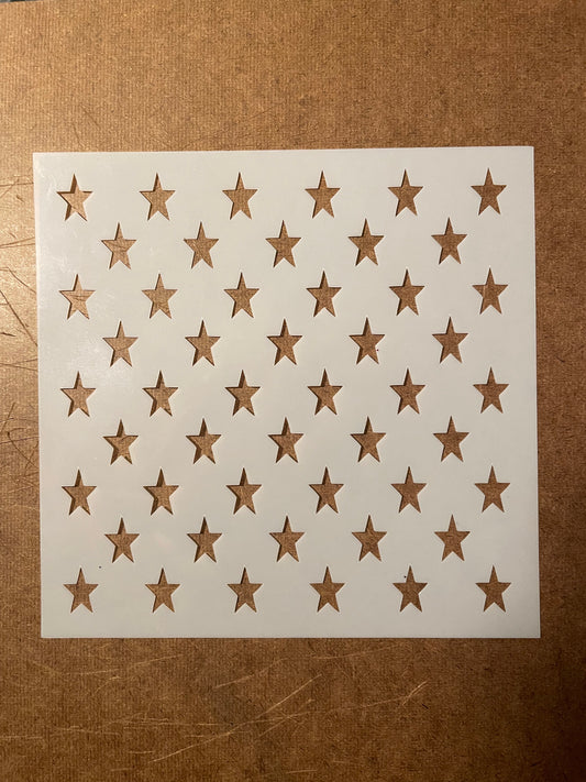 Star Pattern Stencil