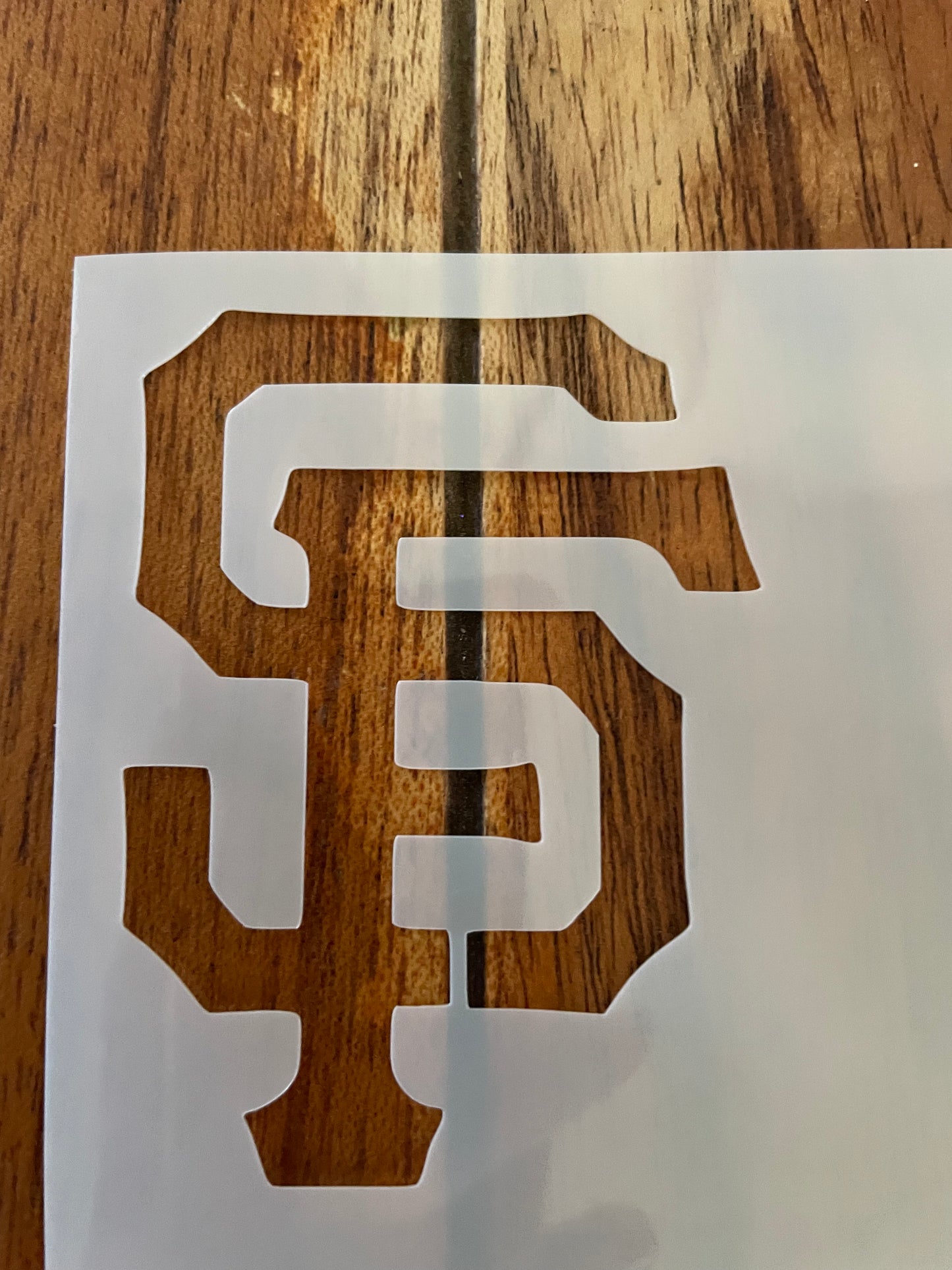 Baseball Stencil