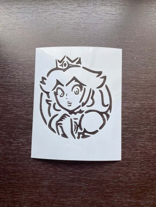 Peach Stencil