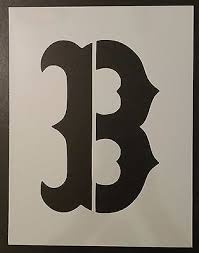 Baseball Stencil