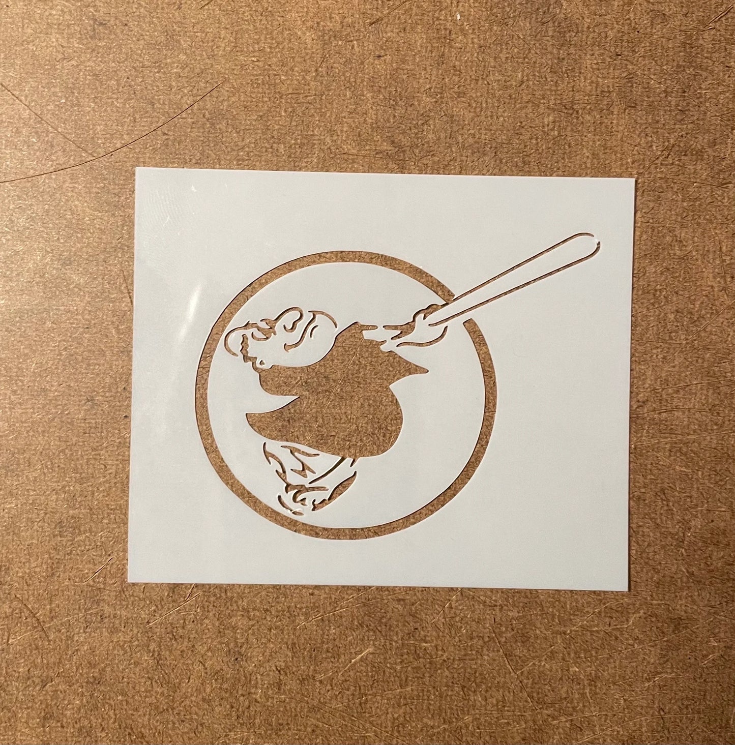 Baseball Stencil