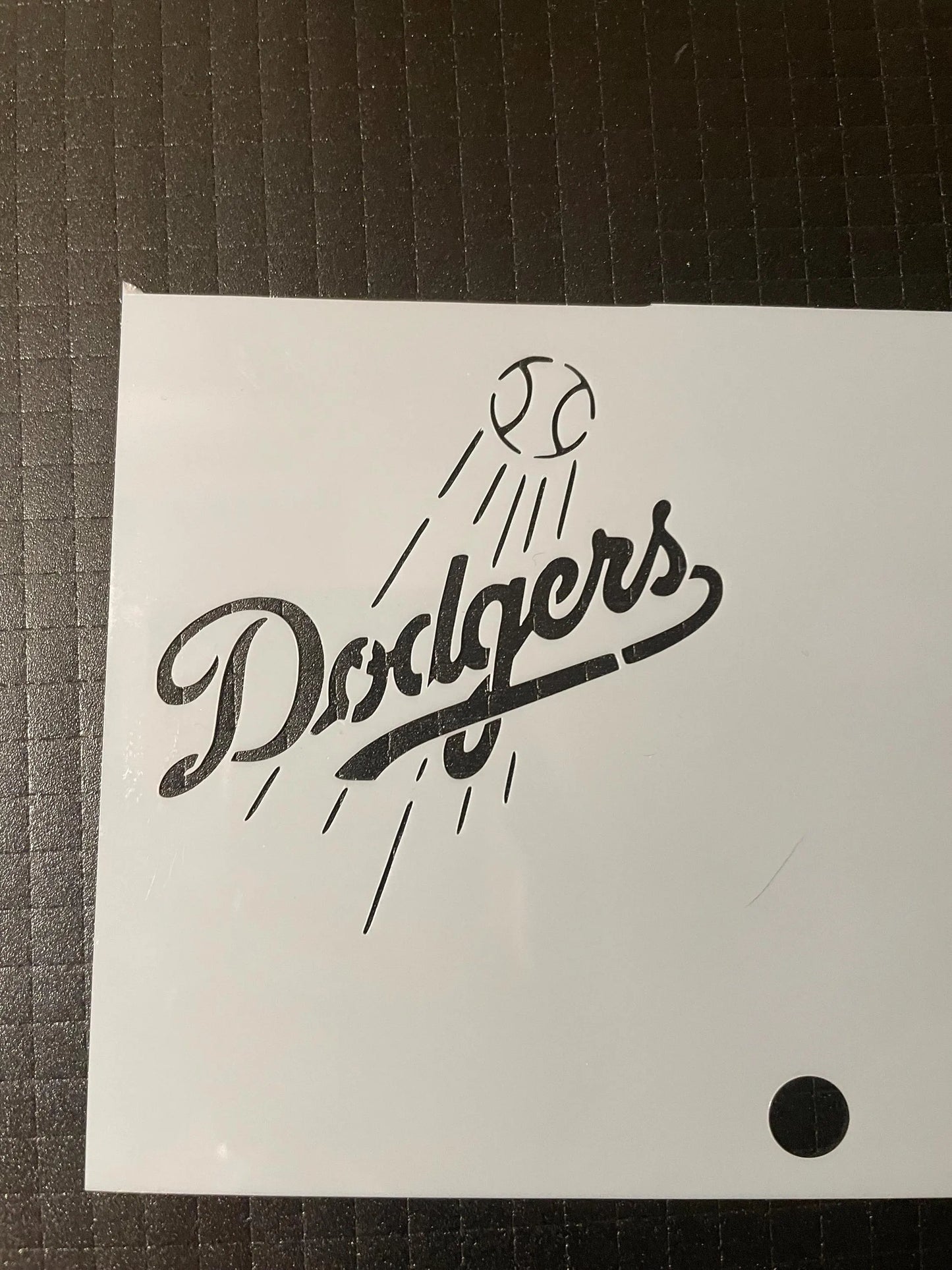 Baseball Stencil