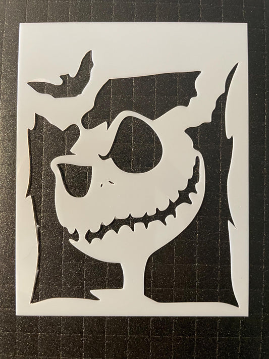 Jack Skellington Stencil